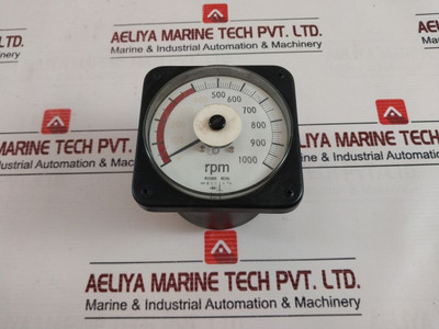 Tachometer Kyowa Keiki B6318 2/4 - 0-1000 Rpm Used Tachometer Kyowa Keiki B6318 2/4 - 0-1000 Rpm Used