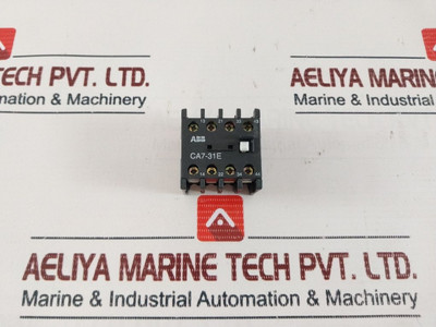 Abb Ca7-31E Auxiliary Contact Block - Abb New
