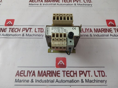 Siemens 4Am8095-0Am10-0N Me Fuel Filter Control Box