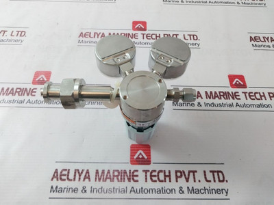 Pressure Regulator Linde Wika Hiq 322-s New Pressure Regulator Linde Wika Hiq 322-s New