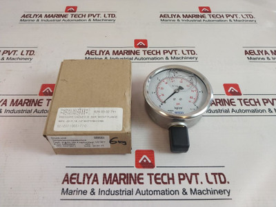 Wika En 837-1 Pressure And Temperature Measurement Gauge 0-85 Psi