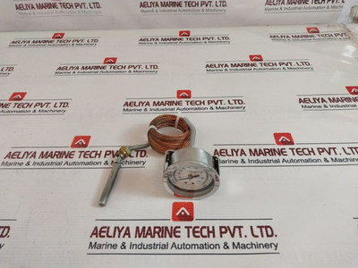 Quincy 128664-3 Temperature Gauge Assembly Qsi 1500