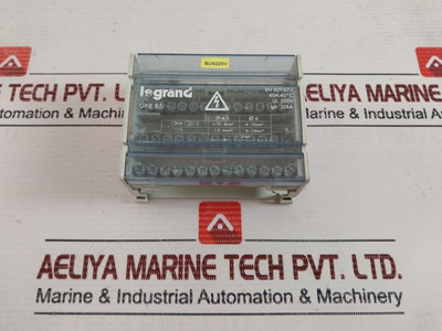 Terminal Block Legrand 048 85 - Three Phase Used Terminal Block Legrand 048 85 - Three Phase Used