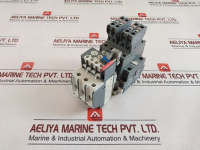 Contactor ABB Cal5-11B with TA42 Overload Relays Used Contactor ABB Cal5-11B with TA42 Overload Relays Used
