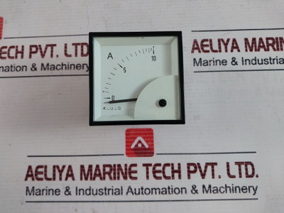 Rs 313-413 Analog Ammeter 0-10 A