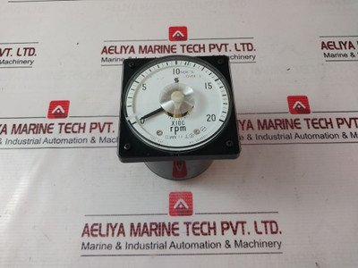 Toyo Keiki Dvf-11 Meter 0-20 X100 Rpm