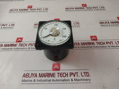 Temperature Gauge Toyo Keiki Dvf-11 Meter Used Temperature Gauge Toyo Keiki Dvf-11 Meter Used