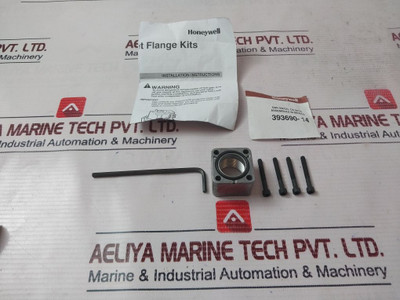Lot Of 3X Honeywell 393690-14 Inlet/Outlet Flange Kit