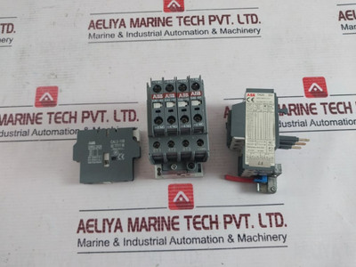 Contactor Relay ABB A26 Ca5-01 with Cal5-11B Aux Contact Set Used Contactor Relay ABB A26 Ca5-01 with Cal5-11B Aux Contact Set Used