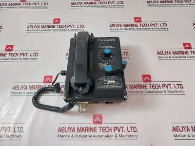 Sound Powered Phone Thales Spt 9110A Communications Used Sound Powered Phone Thales Spt 9110A Communications Used