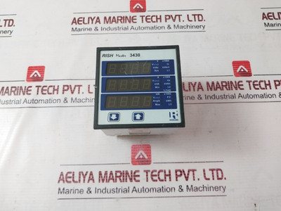 Multi-function Meter Rishabh Rish Master 3430 Used Multi-function Meter Rishabh Rish Master 3430 Used
