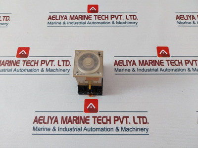 Lot Of 2X Omron H3Cr-a Timer With Base 100 To 240Vac 50/60Hz