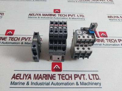 Contactor Relay Abb A9 Ca5-01 with Cal5-11 Auxiliary Contact Set Used Contactor Relay Abb A9 Ca5-01 with Cal5-11 Auxiliary Contact Set Used