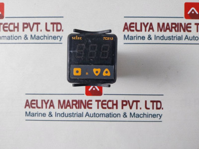 Temperature Controller Selec Tc513Bx - 1)Rly/Ssr Used Temperature Controller Selec Tc513Bx - 1)Rly/Ssr Used
