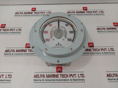 Electric Propeller Shaft Revolution Indicator Nunotani Keiki Used Electric Propeller Shaft Revolution Indicator Nunotani Keiki Used