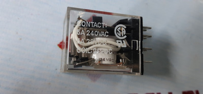 Omron My4N Relay 24V Dc - 5A 240VAC - 35 gram Omron My4N Relay 24V Dc - 5A 240VAC - 35 gram