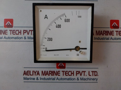 Analog Panel Meter 600/5AXYZ Used Analog Panel Meter 600/5AXYZ Used