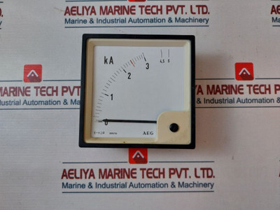 Aeg 0-3/6 Ka Analog Digital Panel Meter