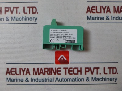 Phoenix Contact Emg 17-rel/Ksr- 24/21-21-lc Relay Module 2940391 24Vac/Dc Phoenix Contact Emg 17-rel/Ksr- 24/21-21-lc Relay Module 2940391 24Vac/Dc