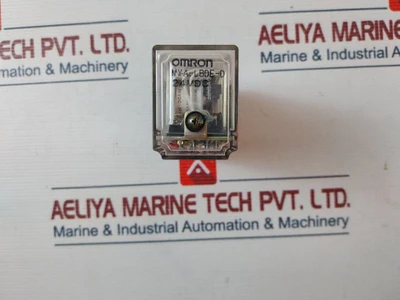 Omron Mya-lbde-d Relay 5A 240Vac