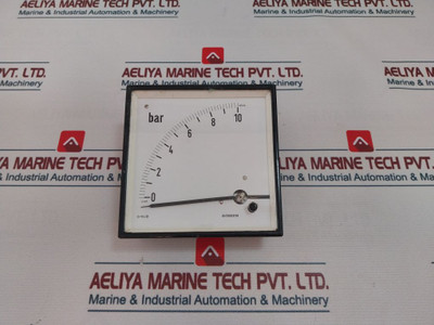 Gossen 0-10 Bar Analog Panel Meter 4-20 Ma