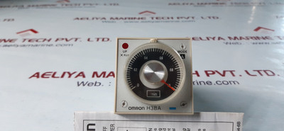 Omron h3ba timer 100-120vac 50-60hz, contact 5a 250vac Omron h3ba timer 100-120vac 50-60hz, contact 5a 250vac