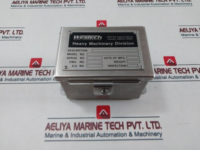 Junction Box Hoffman A-6044Chnfss6 Stainless Steel New Junction Box Hoffman A-6044Chnfss6 Stainless Steel New