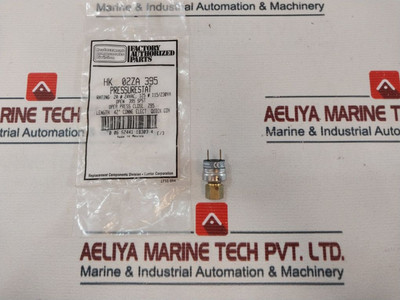 Sensata Ps80-03-0018 Pressure Switch Hk02Za395A 2A 24Vac Sensata Ps80-03-0018 Pressure Switch Hk02Za395A 2A 24Vac