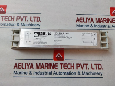 Electronic Ballast Barel Hfx 218 E1003 - Norway Used