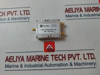 Power Splitter Microlab D2-64Ff 800-2500 Mhz Used Power Splitter Microlab D2-64Ff 800-2500 Mhz Used