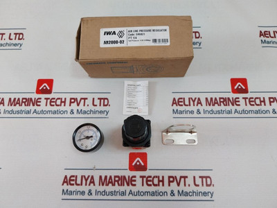 Iwa Ar2000-02 Air Line Pressure Regulator 0-10 Kgf/Cm2 Iwa Ar2000-02 Air Line Pressure Regulator 0-10 Kgf/Cm2
