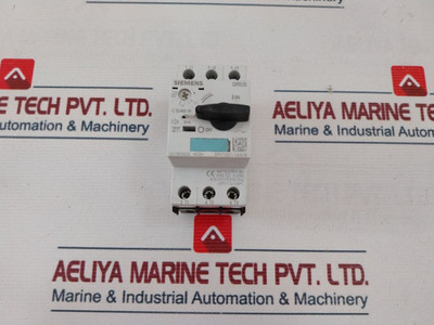 Siemens 3Rv1021-1Aa15 Motor Protection Circuit Breaker 1.1−1.6 A Siemens 3Rv1021-1Aa15 Motor Protection Circuit Breaker 1.1−1.6 A