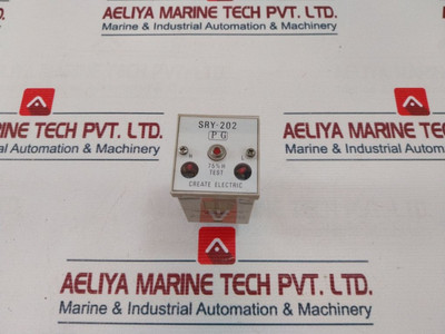Electric Speed Control Relay Create Sry-202 by Create Electric Electric Speed Control Relay Create Sry-202 by Create Electric