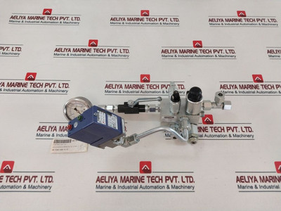 Valve Gauge with Pressure Switch Hydac Xmlb300D2S12 - Telemecanique New Valve Gauge with Pressure Switch Hydac Xmlb300D2S12 - Telemecanique New