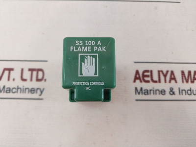 Protection Controls Inc. Flame Pak Ss 100A Used