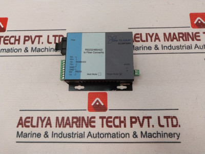 Serial To Fiber Convertor San Telequip Sc09Fsnn Used Serial To Fiber Convertor San Telequip Sc09Fsnn Used