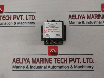 Woo Yang Wyr-2290 Rectifier Unit Ac 200/220V