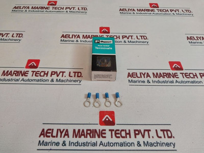 Lot Of 50X Panduit Pn14-38R-l Stud 3/8 Ring Terminal New