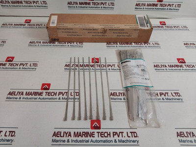 Lot Of 100X Panduit Mlt2.7S-cp Stainless Steel Cable Tie New Lot Of 100X Panduit Mlt2.7S-cp Stainless Steel Cable Tie New