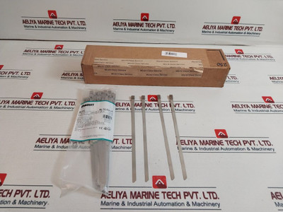 Box Of 50X Panduit Mlt2.7H-lp Stainless Steel Ties