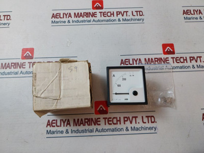 Abb Eq72 Ammeter 0-250/500 A