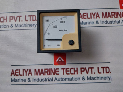 Analog Voltmeter Deif Dq72-x Water Gate 0-2500 Mm Used