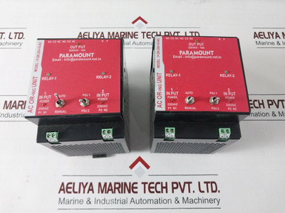 Paramount P-or-230-10-ac Ac Or-ing Unit