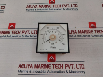 Meter Wartsila Diesel R.P.M - 0-1000