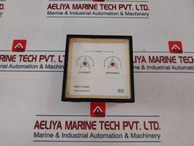 Deif Rmt-111Q96 Phase Sequence Meter 400V Ac Deif Rmt-111Q96 Phase Sequence Meter 400V Ac