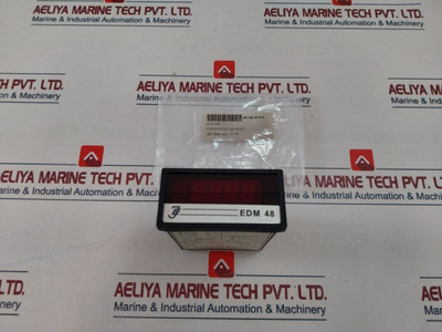 As Jensen Electric Edm 48 Digital Meter 0-1200°C As Jensen Electric Edm 48 Digital Meter 0-1200°C