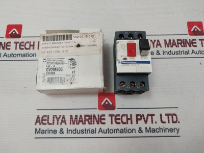 Telemecanique Gv2Me05/0.63-1A Motor Protection Circuit Breaker 690V 50/60Hz Telemecanique Gv2Me05/0.63-1A Motor Protection Circuit Breaker 690V 50/60Hz