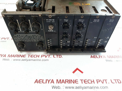 Hokushin unit h2010/h2111/h2135/h2140 gyro & p.d pulse scr amp.