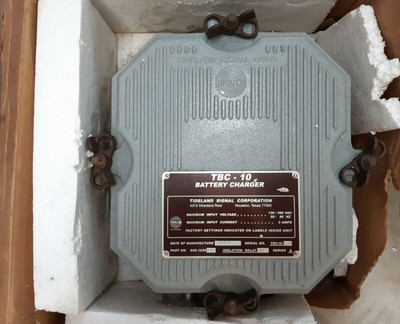 Tideland Signal Tbc-10 Battery Charger Ser A 130/260Vac 50/60Hz