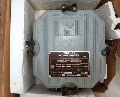 Tideland signal tbc-10 charger 040.1039-03 ser.A - max input voltage 130/260vac Tideland signal tbc-10 charger 040.1039-03 ser.A - max input voltage 130/260vac